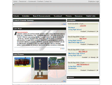 Tablet Screenshot of irvingisd.assistantcoach.net
